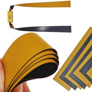 Aerospace-Grade Durability

Crafted from aviation-grade latex, ShadowGold-A30 endures up to 300 precise shots without fatigue or tearing. Its dual-color (gold/black) finish isn’t just for show—it signifies the reinforced layers that resist wear, giving you a reliable catapult band built to last.