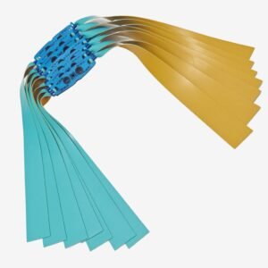 Robust Material & Longevity

Made from premium high-elasticity latex, the Skybolt-A30 endures up to 200 shots before losing its snap. Its vibrant gold-blue finish highlights a reinforced core that prevents stretching or tearing, giving you a reliable catapult band for all your shooting sessions.
