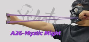 Elevate your shooting accuracy with Yshotx Mystic Might-A26 slingshot rubber bands. Designed for slingshot and crossbow users, these premium latex bands offer superior rebound speed, clear aiming contrast in vibrant purple, and over 200 expert-tested quality checks. Ideal for competitive and outdoor precision shooting.